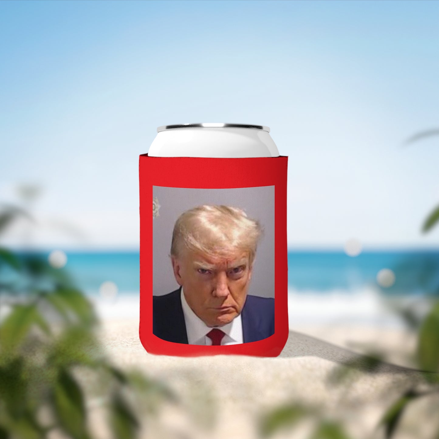 Trump Mug Shot Koozie