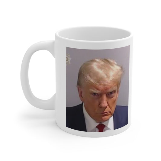 Trump Mug Shot Coffee Mug