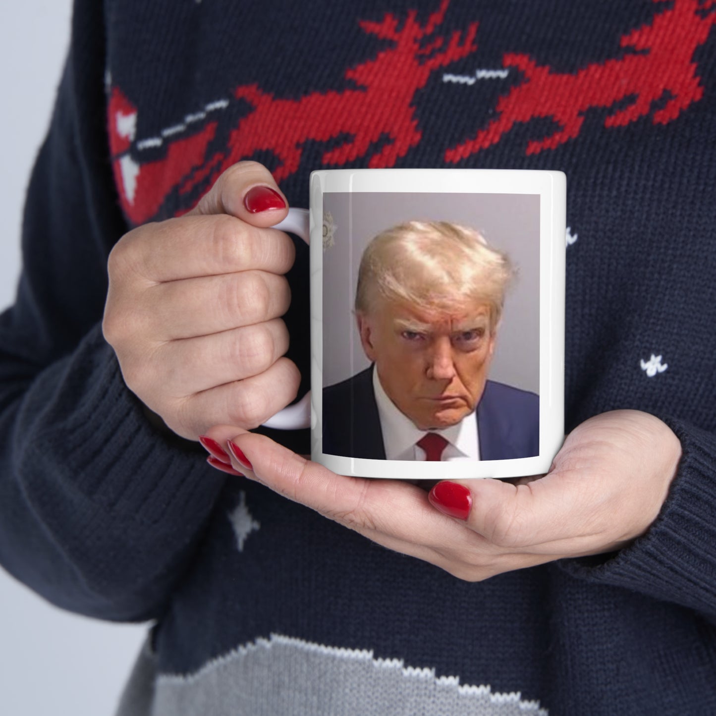 Trump Mug Shot Coffee Mug